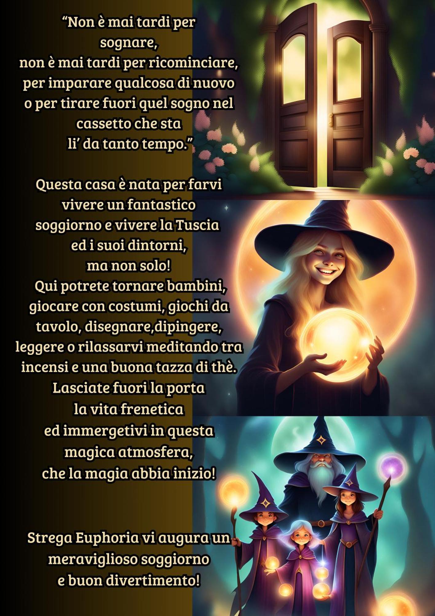 La Casa Di Strega Euphoria - Casa Vacanza Tra Arte E Magia Витербо Экстерьер фото